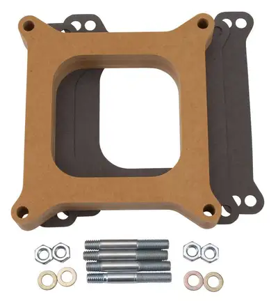 Edelbrock Edelbrock 8720 Carburetor Spacer #8720 Open Center 1in Thick