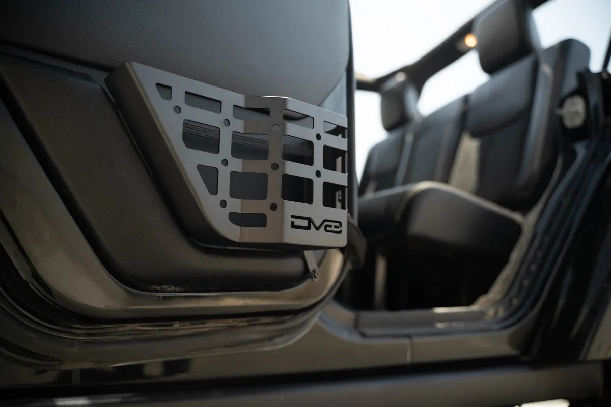 2011-2018 Jeep Wrangler JK | Rear Door Pocket Molle Panels product image