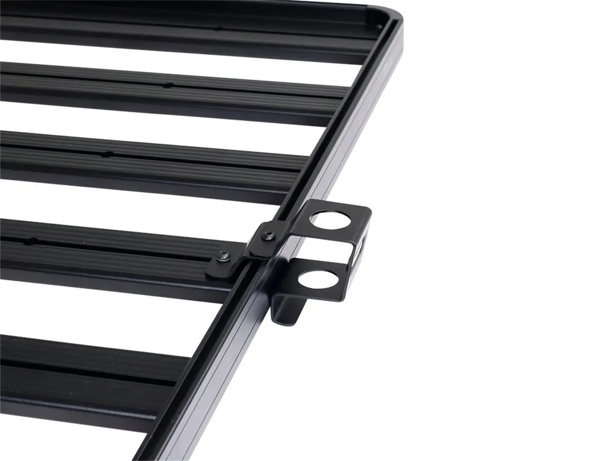 Telescopic Camp Light Rack Bracket; Black Powder Coated; Steel; product image