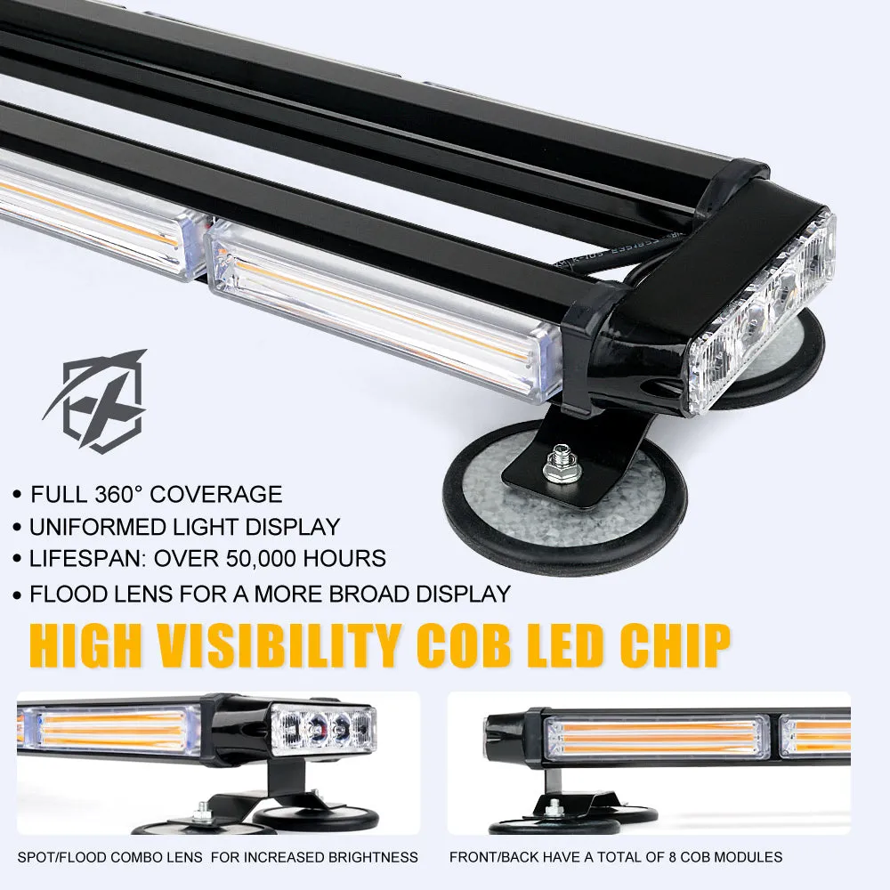 Xprite 26" Rooftop LED Strobe Light with Magnetic Base | Pursuit Series