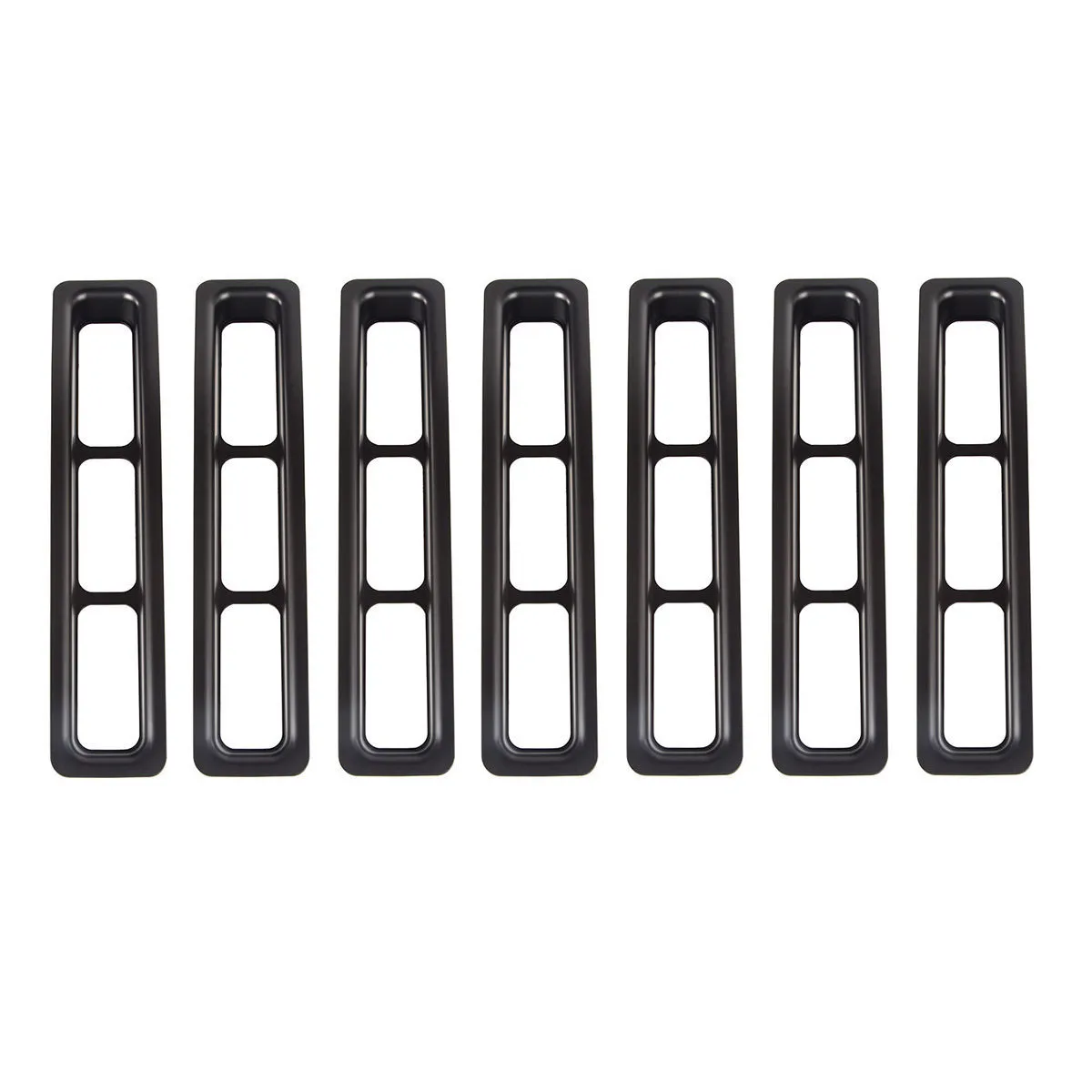 Grille Inserts Black Trim 9706 Jeep Wrangler/Unlimited product image