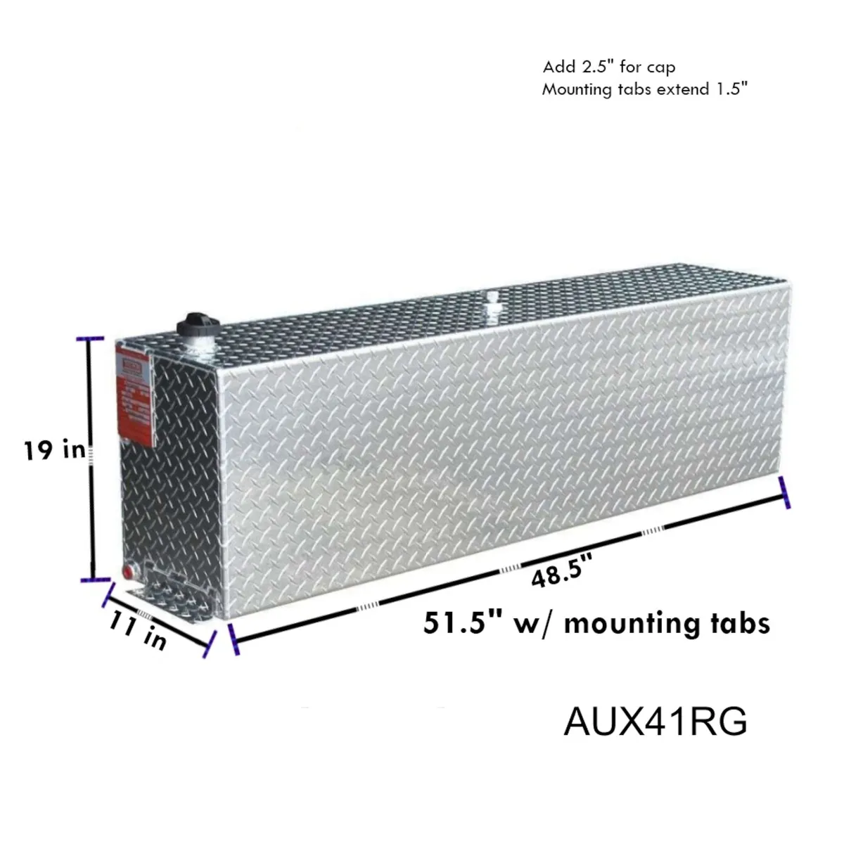 ATI 41 Gallon Auxiliary Gasoline Fuel Tank product image