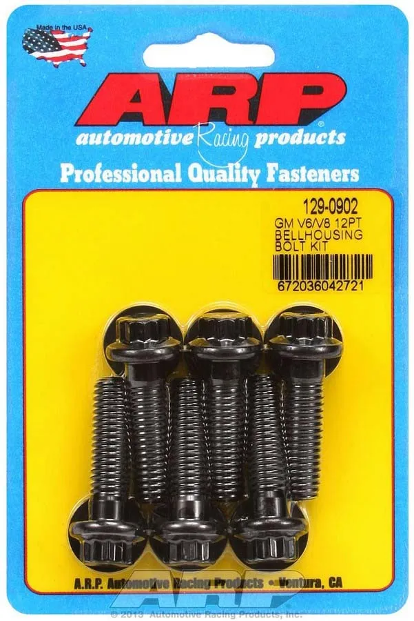 ARP Auto Racing Bellhousing Bolt Kit - 12pt. GM V6/V8
