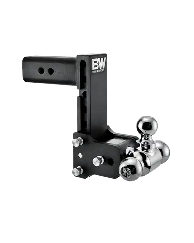 B&W Trailer Hitches Tow & Stow Adjustable Ball Mount - TS20049B