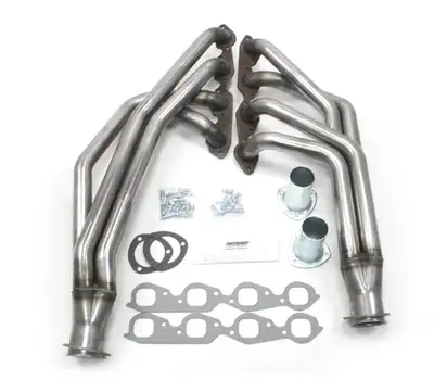 Patriot Exhaust Patriot Long Tube Header 55-57 Chevrolet 396-502 BBC 1 7/8" Primary 3" Collector Raw Steel H8023