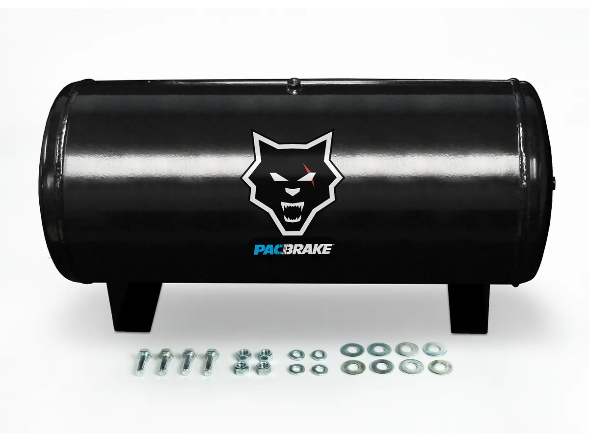 5 Gallon Carbon Steel Basic Air Tank Kit Consists Of An Air Tank And Required Hardware Pacbrake product image