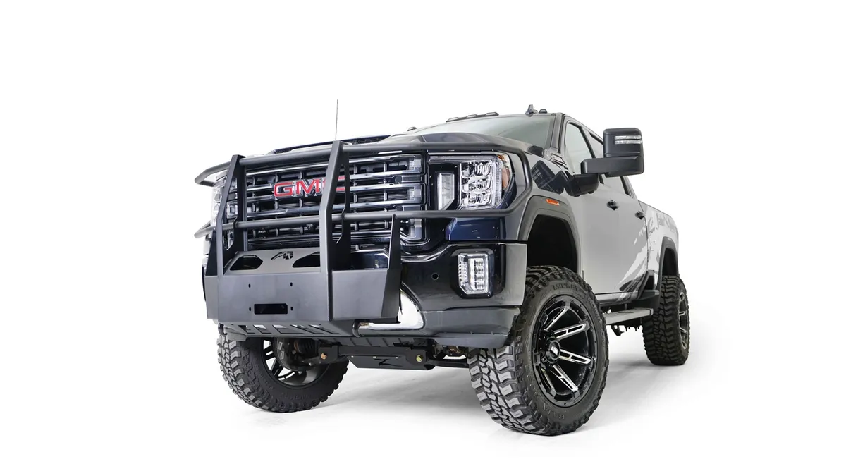 Winch Mount; 2 Stage Black Powder Coat; product image