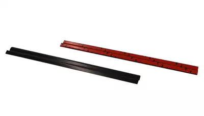 Kentrol Jeep TJ Entry Guards Pair 97-06 Wrangler TJ Powdercoat Black Kentrol