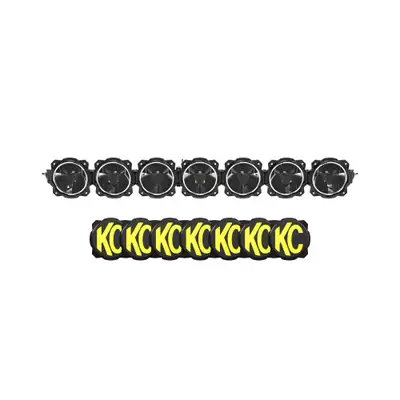 KC HiLiTES KC HiLiTES 91421 Gravity Titan LED - 7-Light 45 Lt Bar - 11-17 Ford Super Duty (Mnt Specific)