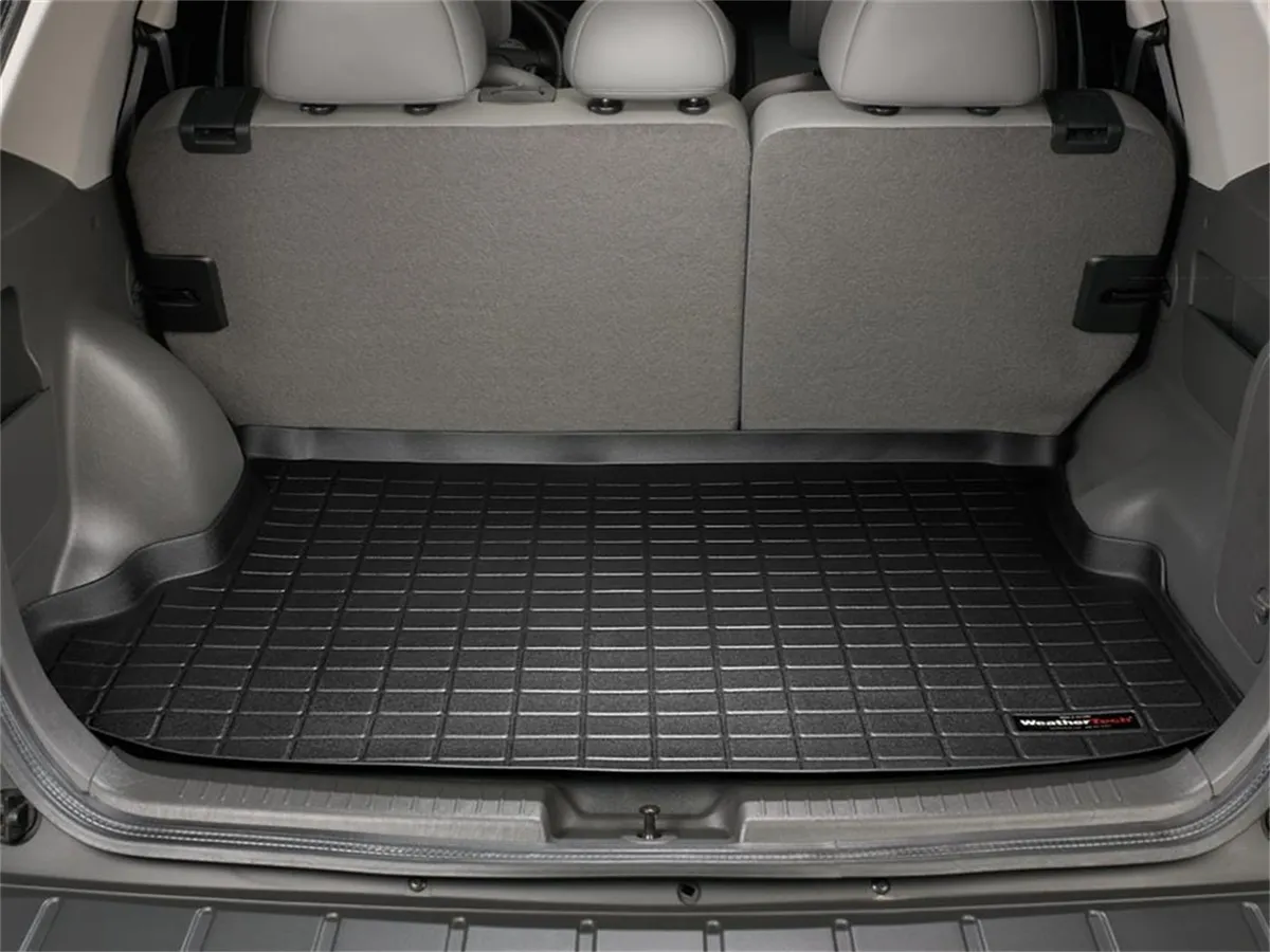 2001 - 2004 Ford Escape Black Cargo Liners w/ MACH Audio System / 2005 - 2007 Ford Escape Black Cargo Liners No fit: hybrid / 2001 - 2004 Mazda Tribute Black Cargo Liners w/ Premium Audio/Luxury Package product image