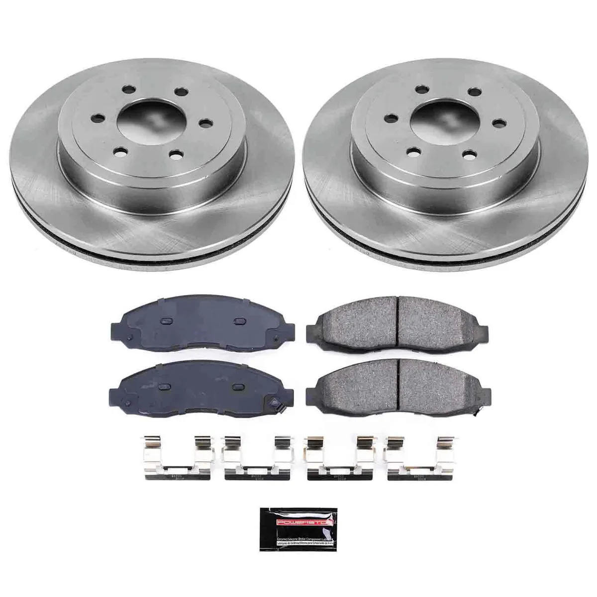Z17 Direct Replacement Kit: Rotors; Ceramic Pads W/Hardware product image