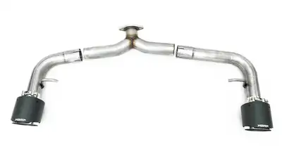 MBRP Exhaust 22-Up Subaru BRZ /Toyota GR86 2.4L T304 Stainless Steel 2.5 Inch Axle-Back Dual Split Rear with Carbon Fiber Tips MBRP