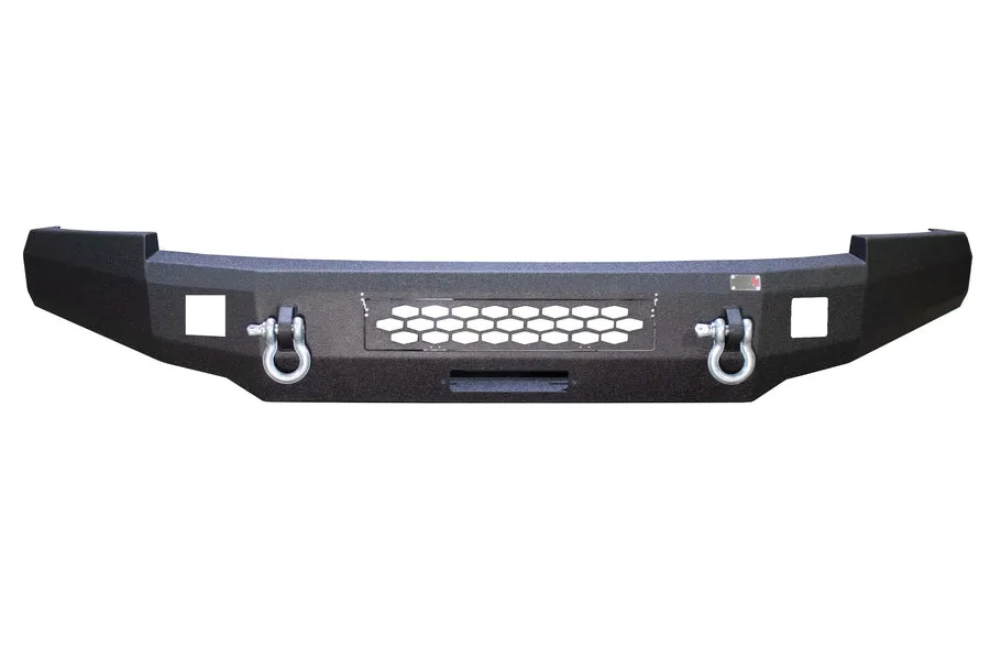 0713 Silverado 1500 Front Bumper Black Powder Coat Coldrolled Steel product image