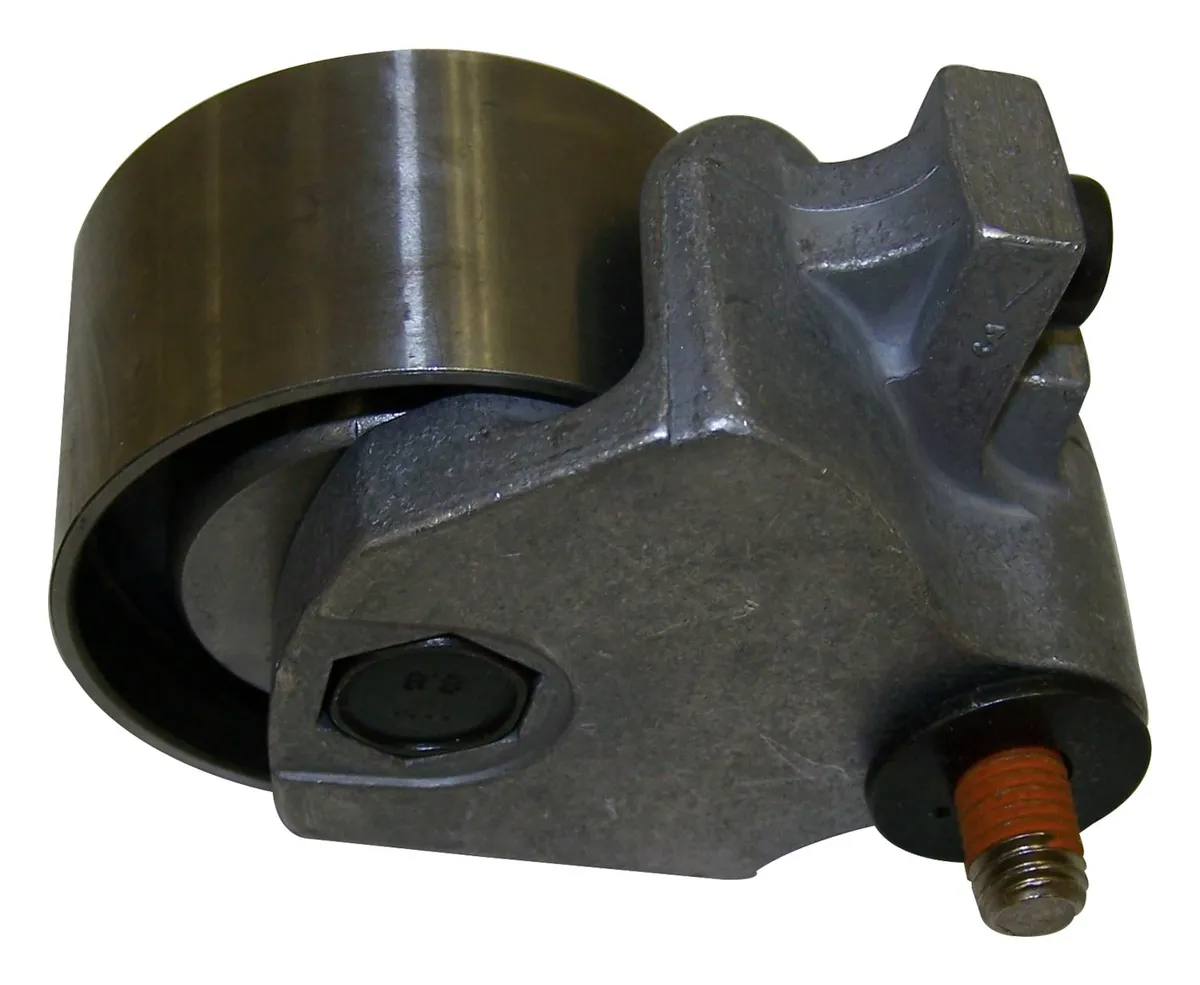 Crown Automotive Jeep Replacement 4663515 Timing Belt Tensioner Bracket & Pulley for 95-11 Dodge, Chrysler, Plymouth Model product image