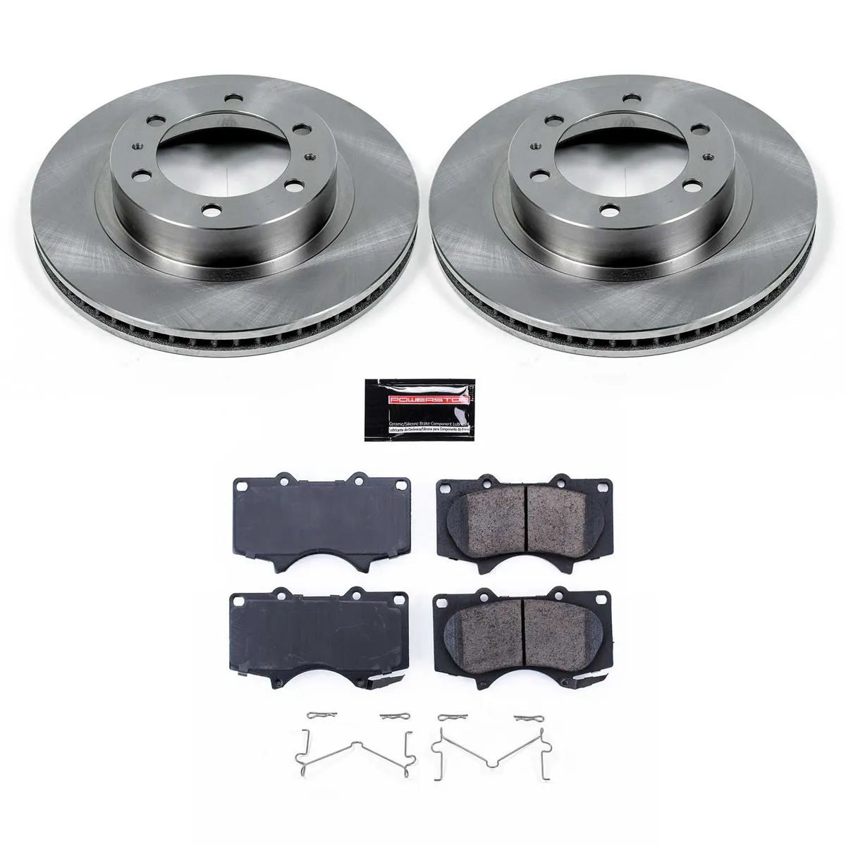 Autospecialty Brake Kit Front 2003-2009 Toyota 4runner 2007-2014 Toyota fj Cruiser 2005-2018 Toyota t product image