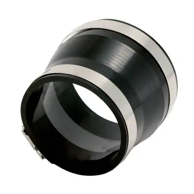 Spectre Coupler/Reducer; 3.5in-3 in PVC Black