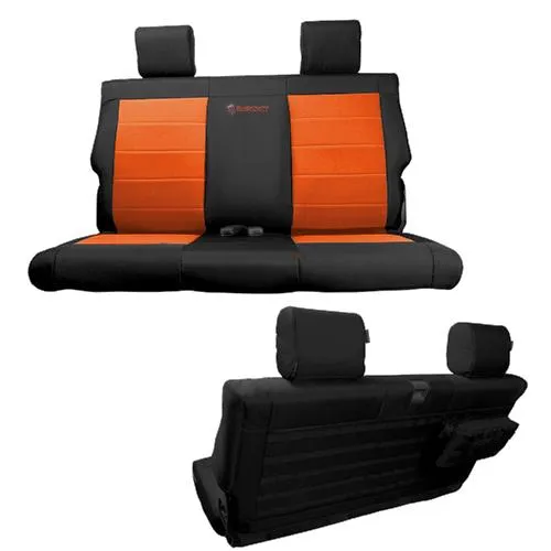 Rear Bench Tactical Seat Cover for Jeep® Wrangler JK 2013-18 2 Door w/ MOLLE | Bartact® product image