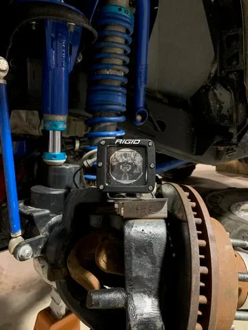 Currie Rock Jock Dana 60/70 Steerable Knuckle Pod Light Mounts for High Steer product image