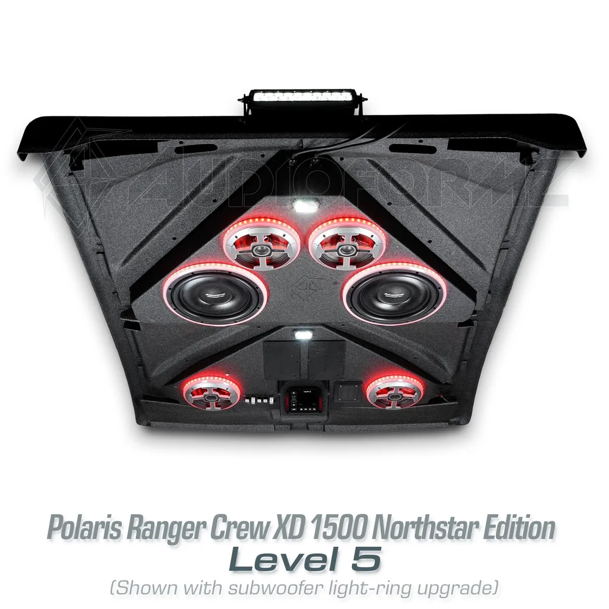 24c Polaris Ranger Crew Northstar/Cab xd 1500 Stereo Tops (4door) Level 5 product image