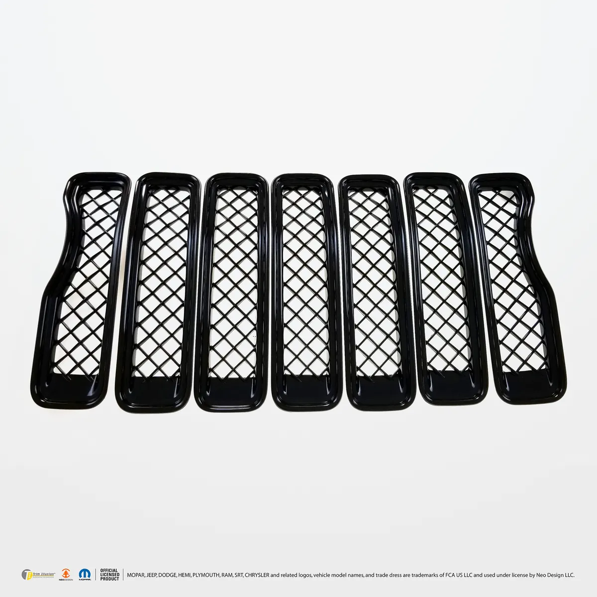 Trim Illusion Grille Overlay 18-23 JL Black Tape on product image