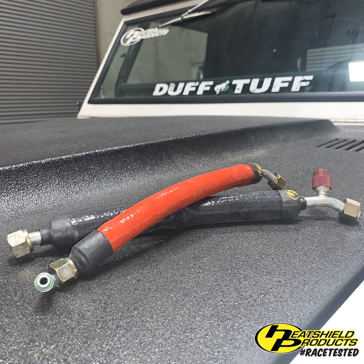 Silicone Coated Fire Heat Shield Sleeve For Fuel Lines Brake Lines Wire Looms product image