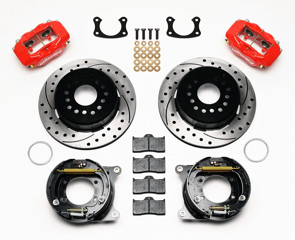 Wilwood FDLI PS Park Brake Kit New Big Ford 2.50in Offset Front Caliper Mt. product image