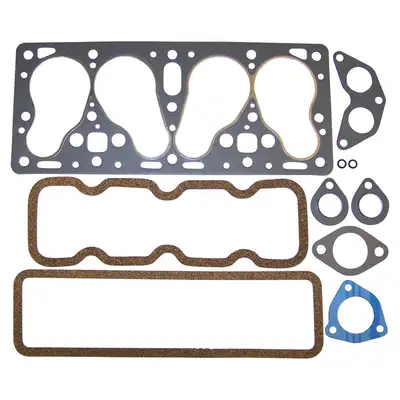 Crown Automotive Jeep Replacement Engine Gasket Set 1953-1968 CJ-3B; 1955-1971 CJ-5; 1955-1971 CJ-6; 1952-1963 M38-A1; 1956-1964 FC-150; 1966-1971 C101 Commando; 1950-1950 VJ Jeepster; 1950-1954 Pickup; 1950-1955 Sedan Delivery; 1950-1955 Station Wagon;
