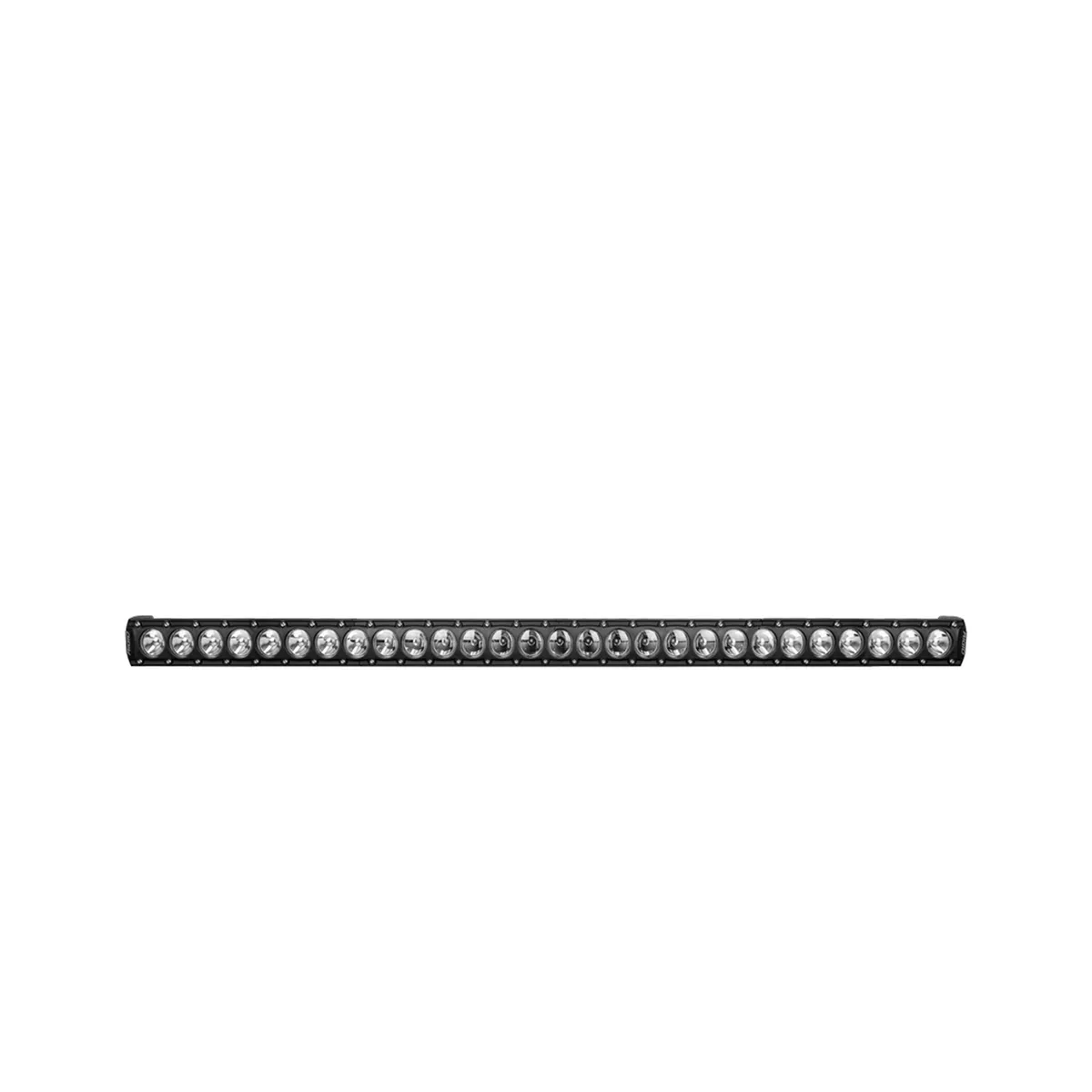 The Revolve Light Bar is built with a high-grade aluminum alloy; an impact resistant nylon bezel; and is coated with a durable textured powder-coat finish. It features Broad-Spot optics and back-lit trim rings available in amber or white. product image