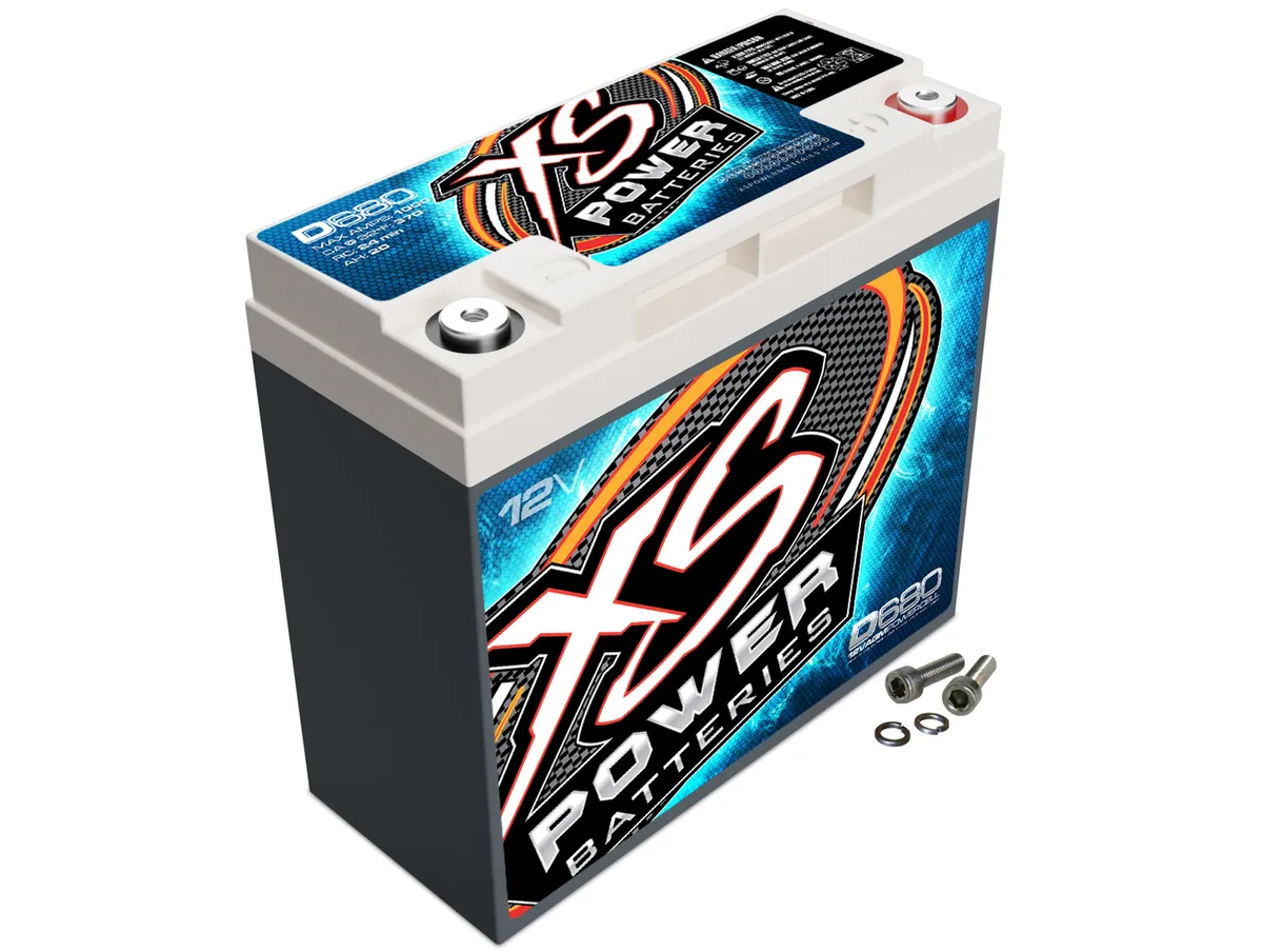 XS Power 12v Agm Battery Max Amps 1000a Ca: 320 Ah: 20 1000w