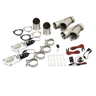 Patriot Exhaust Patriot 3" Electric Cutout Dual System w/remote