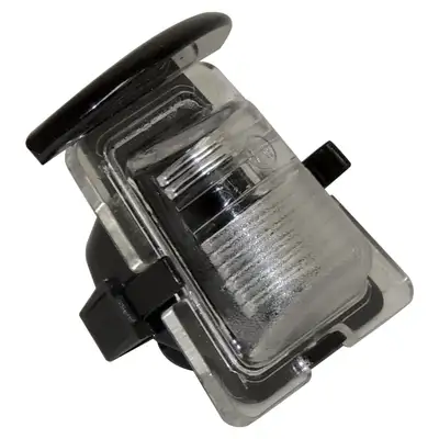 Crown Automotive Jeep Replacement Crown Automotive Jeep Replacement 68064721AA License Plate Lamp for 07-18 Jeep JK Wrangler, Does not Include Bulb or Socket
