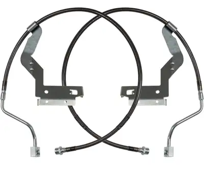 Carli Suspension 1722 F250 Super Duty Suspension Extended Braided Brake Lines Front
