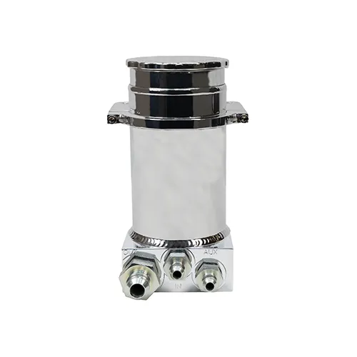 8.25 Hydroboost W/ Clamp 6 Return 10 Feed Black Anodized Black Street Cap product image