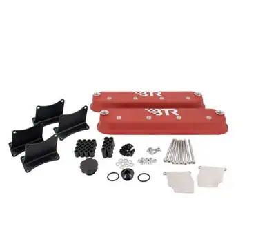 Brian Tooley Racing Valve Covers w/Coil Mounts - Red