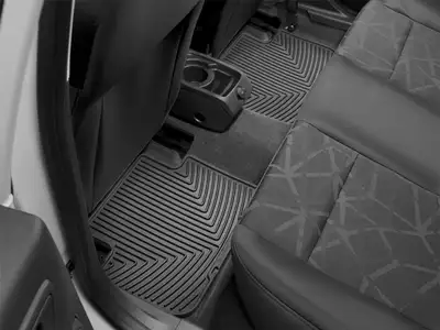 Weathertech 2004 + BMW X3 Black Rear Rubber Mats