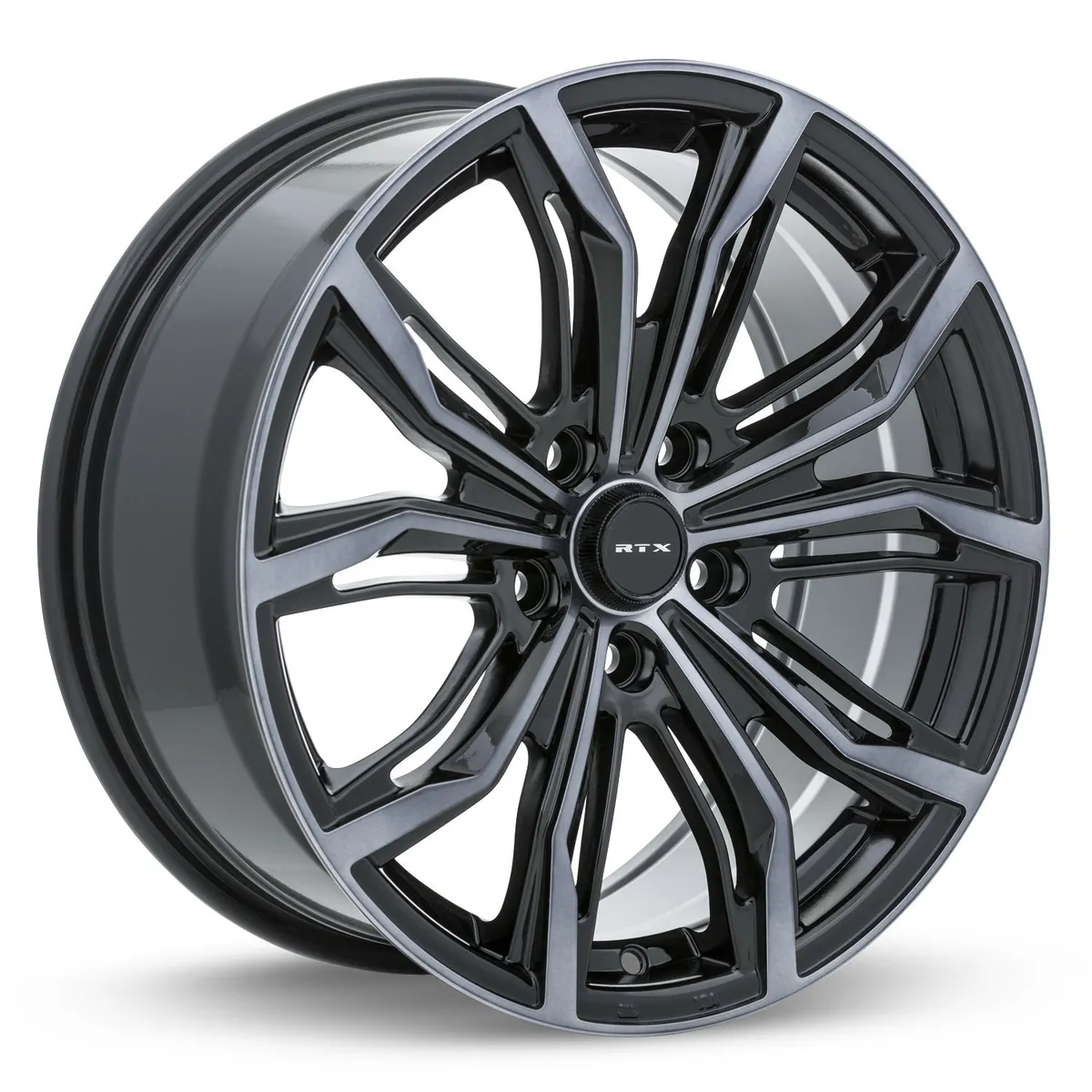 Black Widow 16x7 5x114.3 Et40 Cb73.1 Black Machined Grey product image