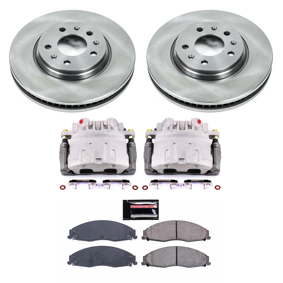 Z17 Direct Replacement Kit: Rotors; Ceramic Pads; Calipers product image