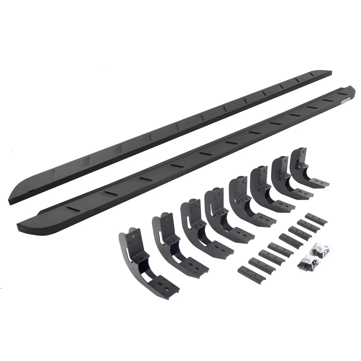 Go Rhino Go Rhino 63404887SPC - RB10 Slim Line Running Boards With Mounting Brackets - Textured Black
