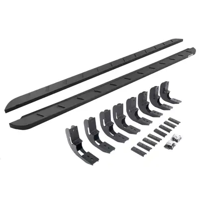 Go Rhino Go Rhino 63404887SPC - RB10 Slim Line Running Boards With Mounting Brackets - Textured Black