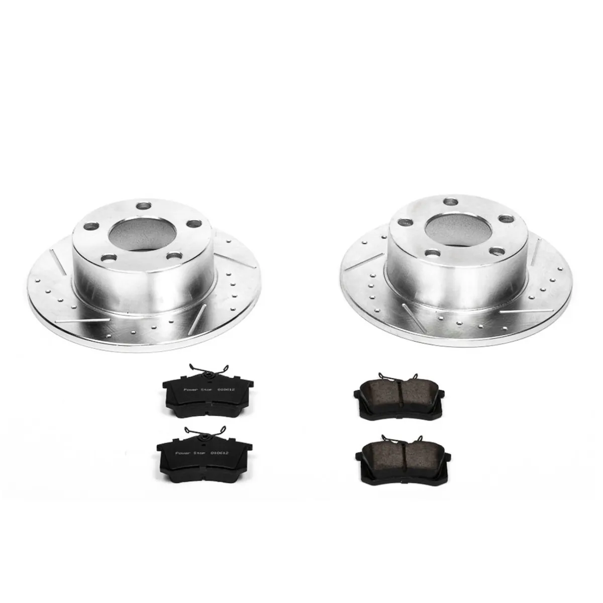 Z23 Evolution Sport Upgrade Kit: Drilled/Slotted Rotors; Carbon-Fiber Ceramic Pads W/Hardware product image