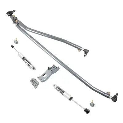 Synergy Manufacturing 03-13 Ram 1500/2500/3500 4x4 HD Steering Kit with Dual Steering Stabilizer Bracket Clamps IFP Stabilizers