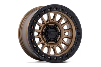 KMC Wheels KMC Wheels KM552 IMS Series Wheel, 17x8.5 5x5 - Bronze w/ Black Lip - JT/JL/JK