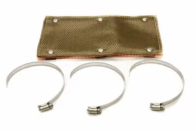 Design Engineering DEI Titanium Pipe Shield - Exhaust Heat Shield 1ft x 6in