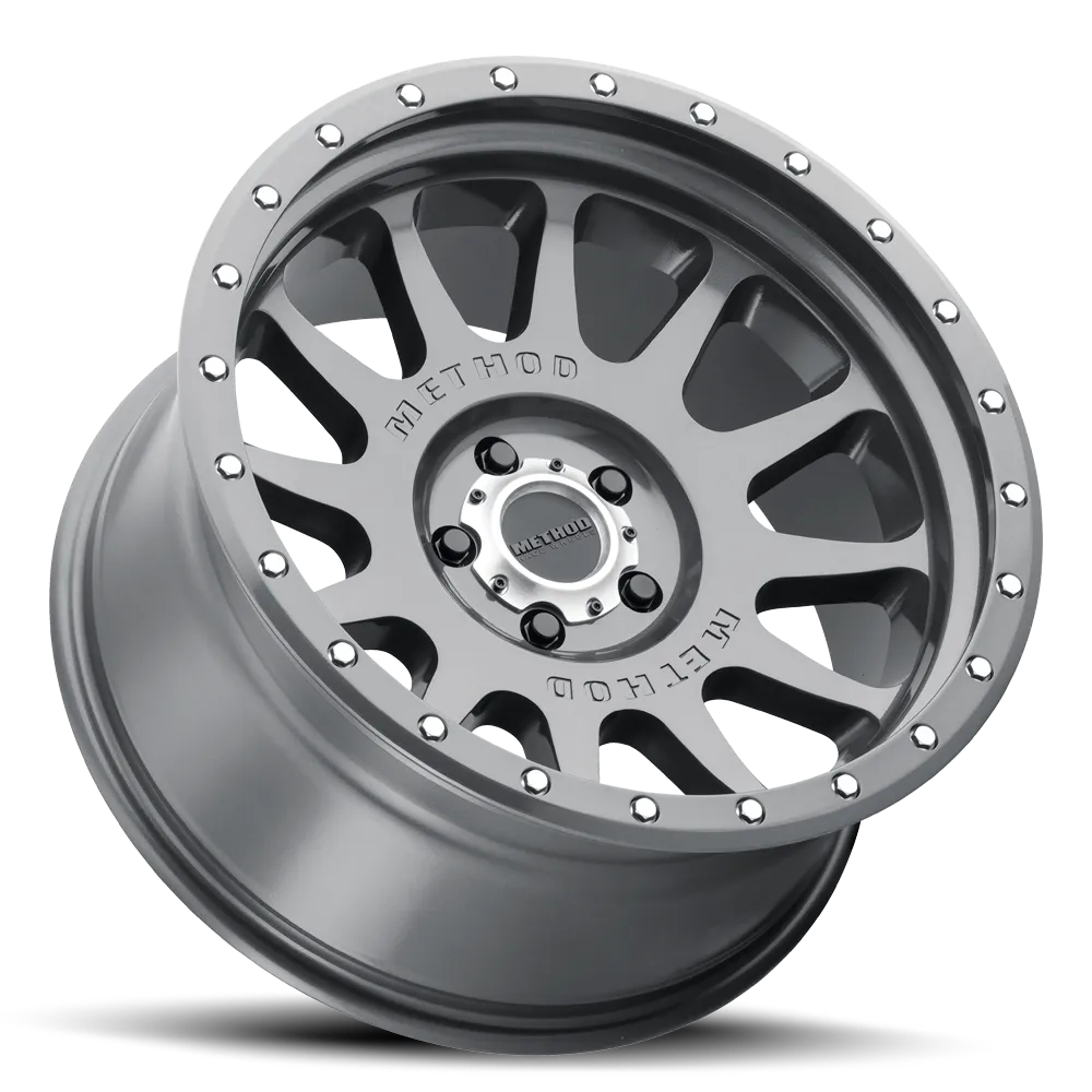 Method Race Wheels Aluminum Wheels 20x10 NV MR605 Bolt Pattern 5 On 127 Offset -24 Lip Size 2.83 Gloss Titanium GY Method