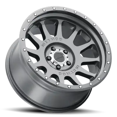 Method Race Wheels Aluminum Wheels 20x10 NV MR605 Bolt Pattern 5 On 127 Offset -24 Lip Size 2.83 Gloss Titanium GY Method