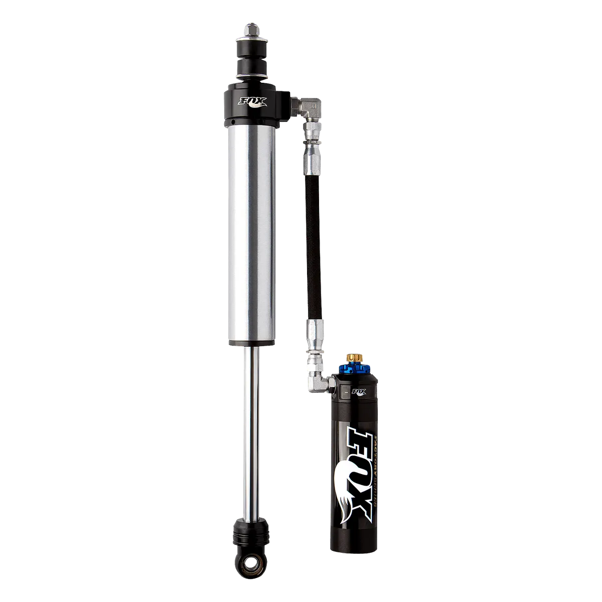 08-Up Toyota Land Cruiser 200 Series Rear Factory Race 2.5 Remote Reservoir 8.8 Inch 0-1.5 Inch Lift Dual Speed Compression Adjuster Fox Offroad Shocks product image