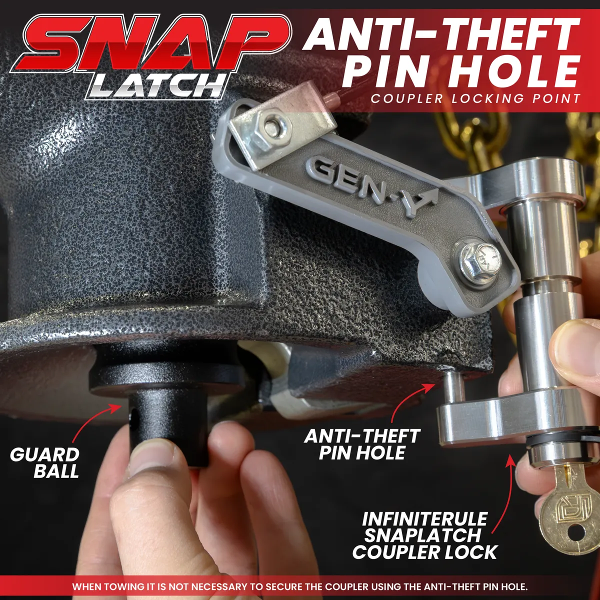 1 Pack - (1) 1/4 x 2-1/8 Span SnapLatch Lock - 2 Keys Included Fitment: Executive SnapLatch Spartan SnapLatch Viking SnapLatch product image