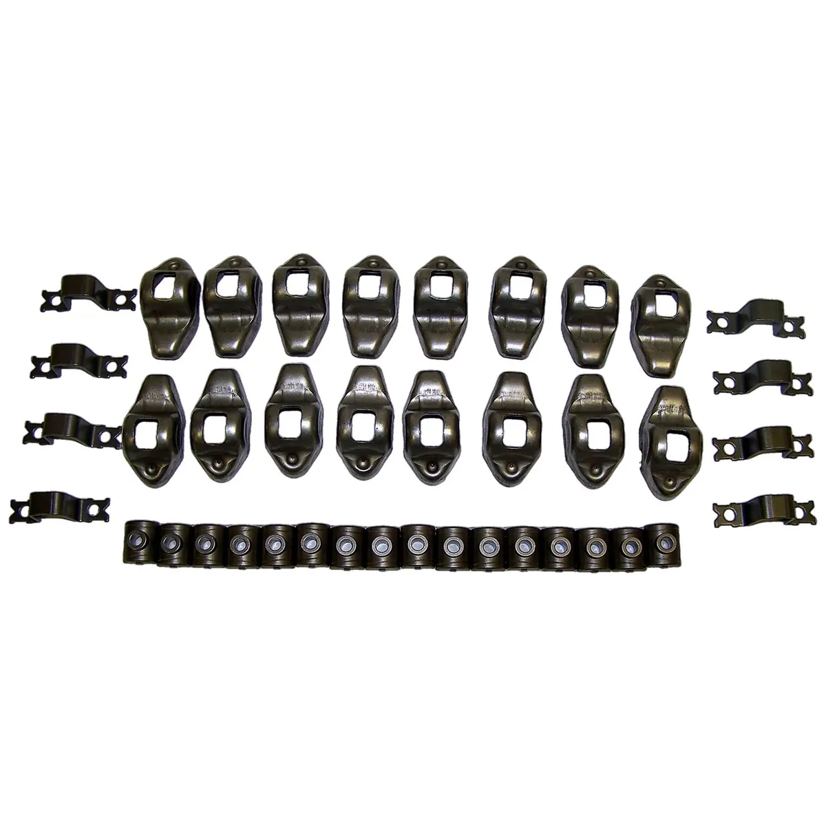 1980-1981 CJ-5 CJ-7 w/ 5.0L (304CI) Engine;1980-1991 SJ J-Series w/ 5.9L (360CI) 6.6L (401CI) Engines;Includes 16 Rocker Arms 16 Pivots and 8 Bridges product image