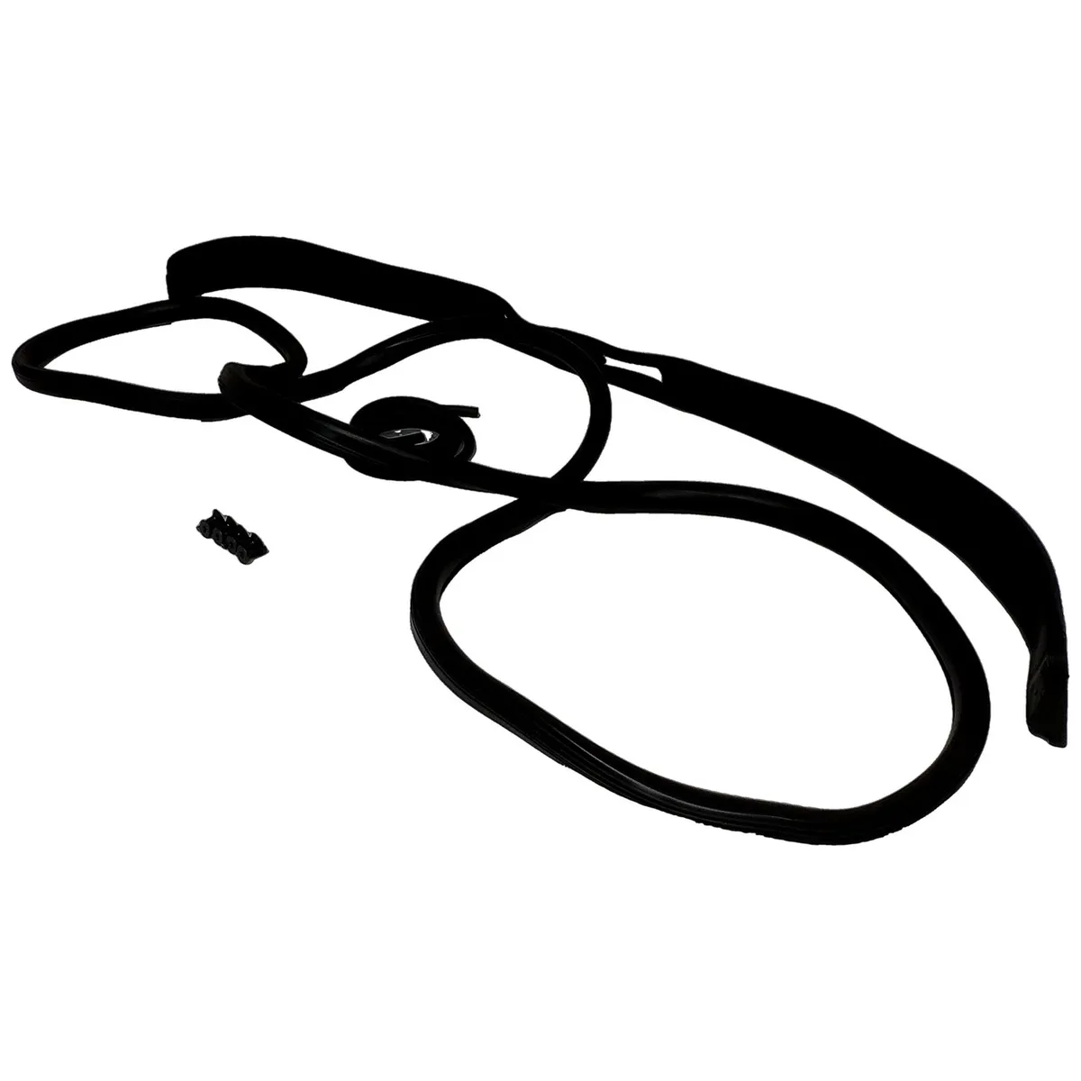 Windshield Frame Weatherstrip Kit; Master; Includes Windshield Weatherstrip; Windshield Frame to Hard Top Weatherstrip; Hinge Screws; product image