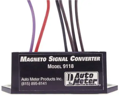 AutoMeter Autometer 9118 RPM Signal Adapter For Magneto Ignitions